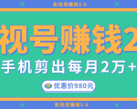 影视号赚钱项目2.0，无需电脑，一部手机剪出每月2W+收入-第一资源库