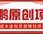 高鹏圈半自动化出单,月入2万零成本虚拟产品项目【附资料】-第一资源库