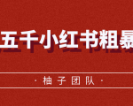 月入五千小红书粗暴赚钱玩法，适合上班族的赚钱副业-第一资源库