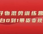 万三好物混剪训练营:小白0到1带货变现课-第一资源库