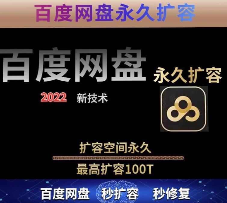 百度网盘无限扩容技术,外面卖399的,无论自己用还是用做引流都可以-第一资源库