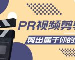 PR视频剪辑课：各种剪辑与视频特效玩法，剪出属于你的大片-第一资源库
