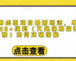 小红书虚拟项目最新玩法，单天1000+纯利（又是保姆级教程文档）-第一资源库
