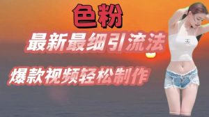 se粉最新最细引流法，七天螺旋起号法，爆款视频轻松制作【揭秘】-第一资源库
