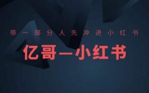 ​​带一部分人先冲进小红书，小红书开店、选品、爆款裂变-第一资源库