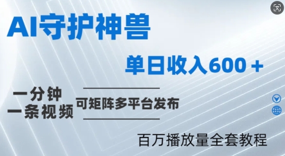 制作各省守护神,100多W播放量的视频只需要1分钟就能完成【揭秘】-第一资源库