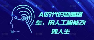 AI时代的弯道超车：用人工智能改变人生-第一资源库