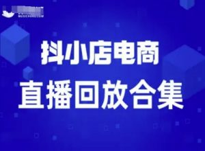 短视频电商：抖小店变现从0到盈利过直播回放-第一资源库
