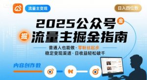 公众号流量主变现项目2025，普通人也能通过这个项目日入四位数（更新）-第一资源库