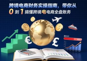 跨境电商财务实操指南，带你从0到1搞懂跨境电商全盘账务-第一资源库