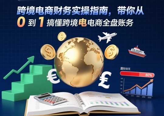 跨境电商财务实操指南，带你从0到1搞懂跨境电商全盘账务-第一资源库