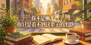 付费文章:你不是懒,你只是看不到这辈子的出路-第一资源库